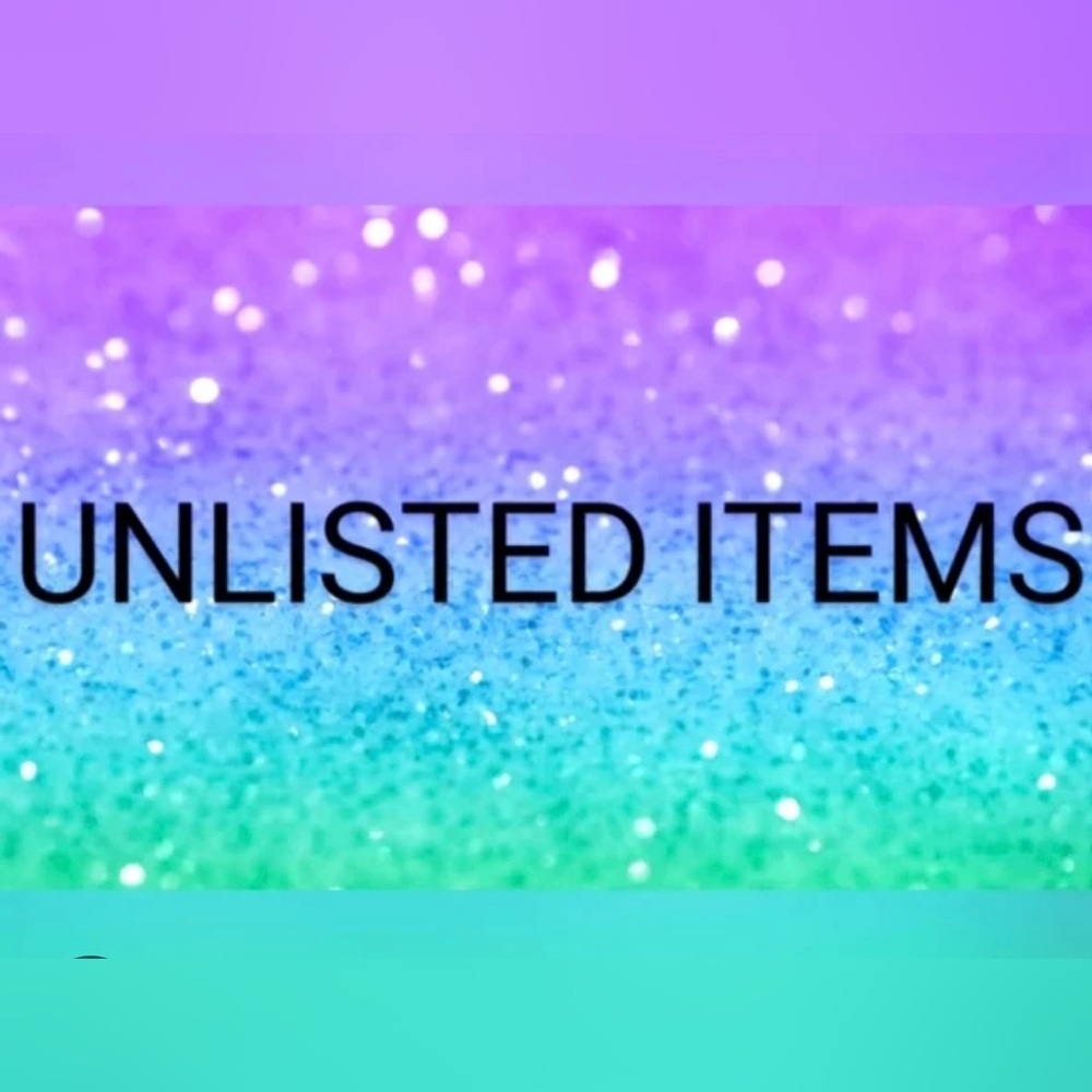 50. Unlisted items